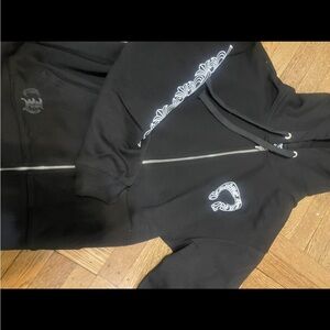Chrome hearts horseshoe zip up